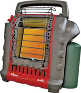 Mr. Heater F232050 Portable Buddy Heater, 15 in W, 4000, 9000 Btu Heating, Propane